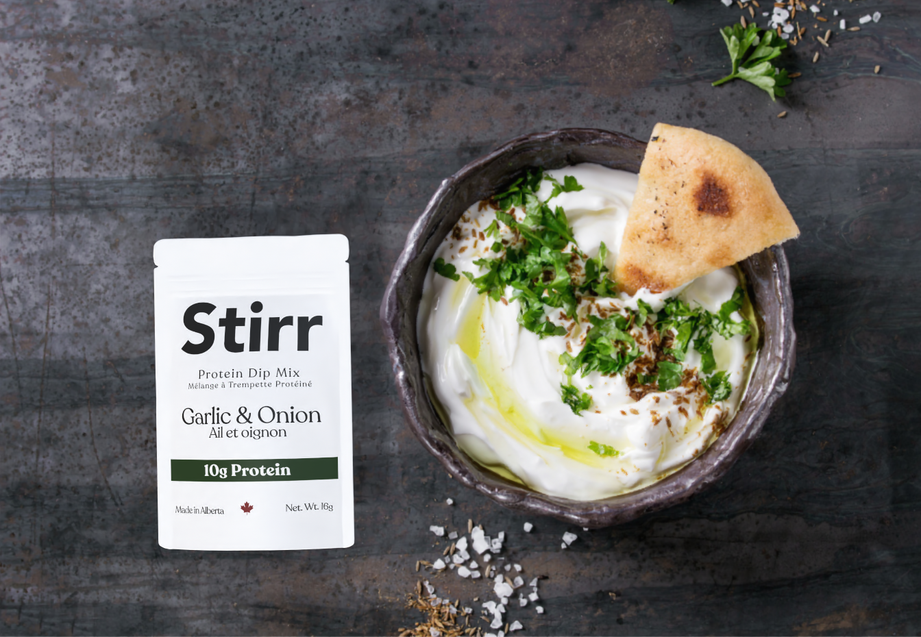 Stirr Dip - Garlic & Onion